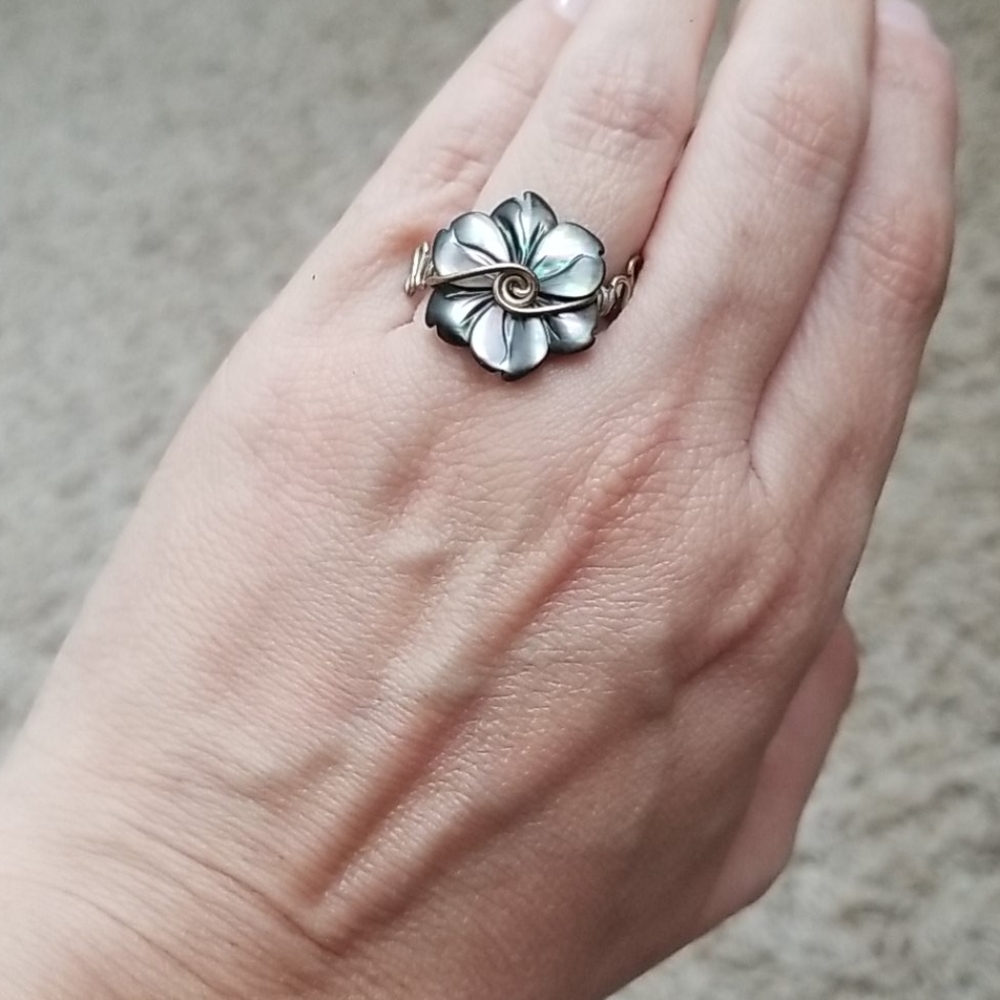 Floral Ring size 5
